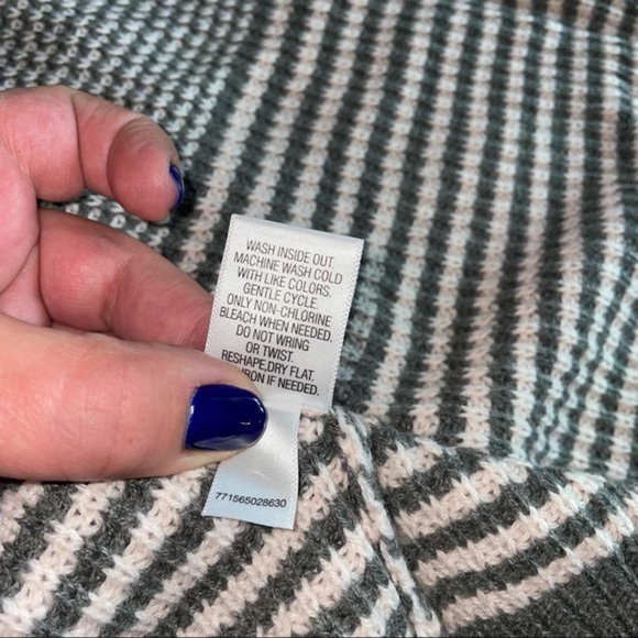 NWT Croft and barrow open knit sweater - Picture 8 of 10